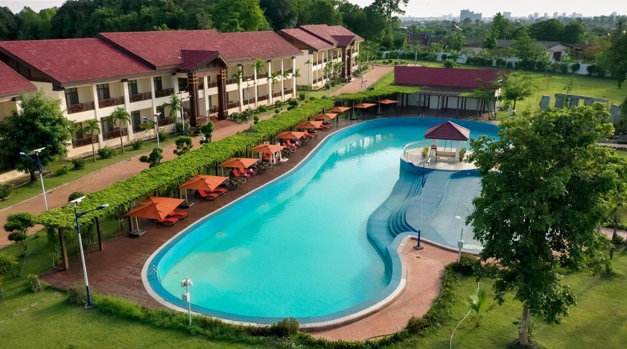 36Manor International Sport Hotel Vientiane Eksteriør bilde