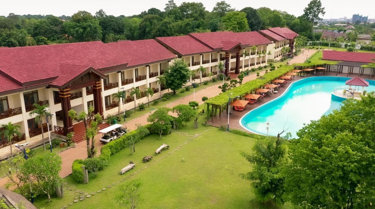 36Manor International Sport Hotel Vientiane Eksteriør bilde
